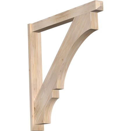 Ekena Millwork Balboa Craftsman Smooth Outlooker, Douglas Fir, 5 1/2"W x 44"D x 44"H OUT06X44X44BOA04SDF